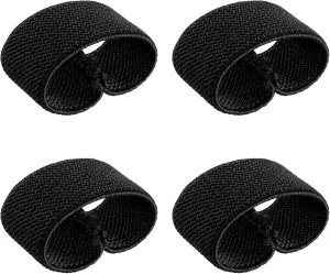 4PCS Military Belt Keepers Webbing Holder Tactical Elastic Belt Loop Stays Backpack/Harness Strap/Sling Retainer Band Organizers