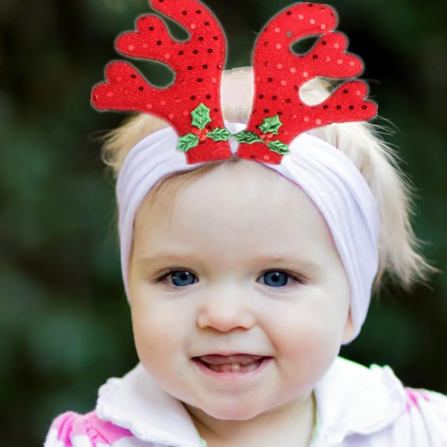 Baby Kids Elastic Floral Christmas Stretch