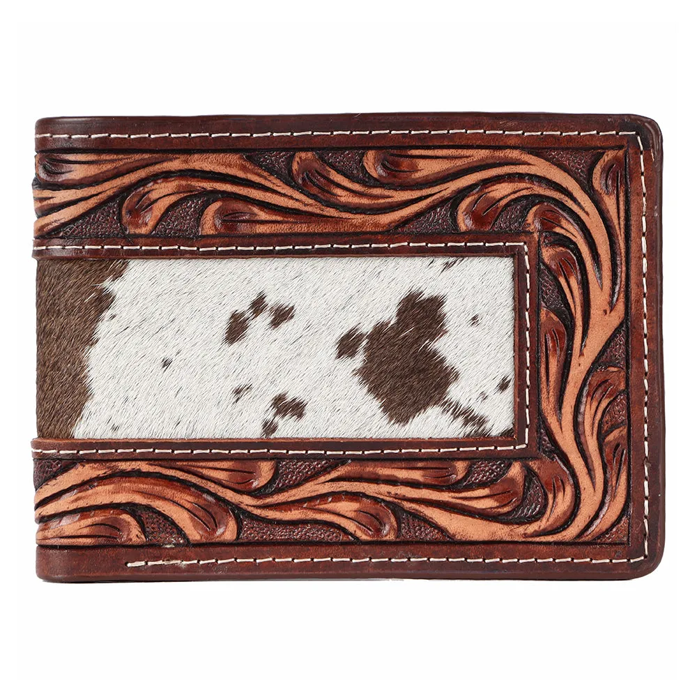 BAR H EQUINE Genuine Leather Rodeo - Bifold & Trifold Wallet For Men Women