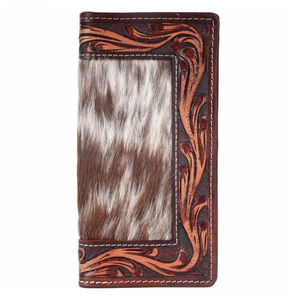 BAR H EQUINE Genuine Leather Rodeo - Bifold & Trifold Wallet For Men Women