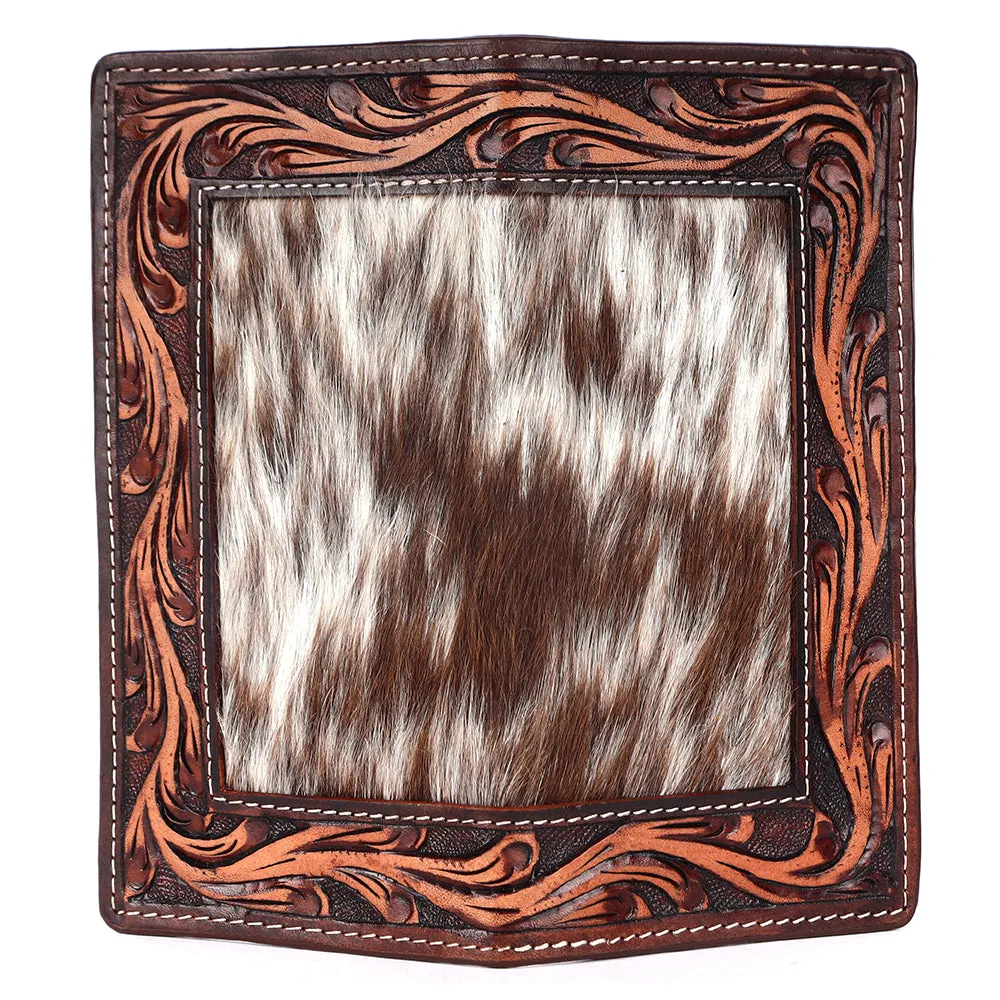 BAR H EQUINE Genuine Leather Rodeo - Bifold & Trifold Wallet For Men Women