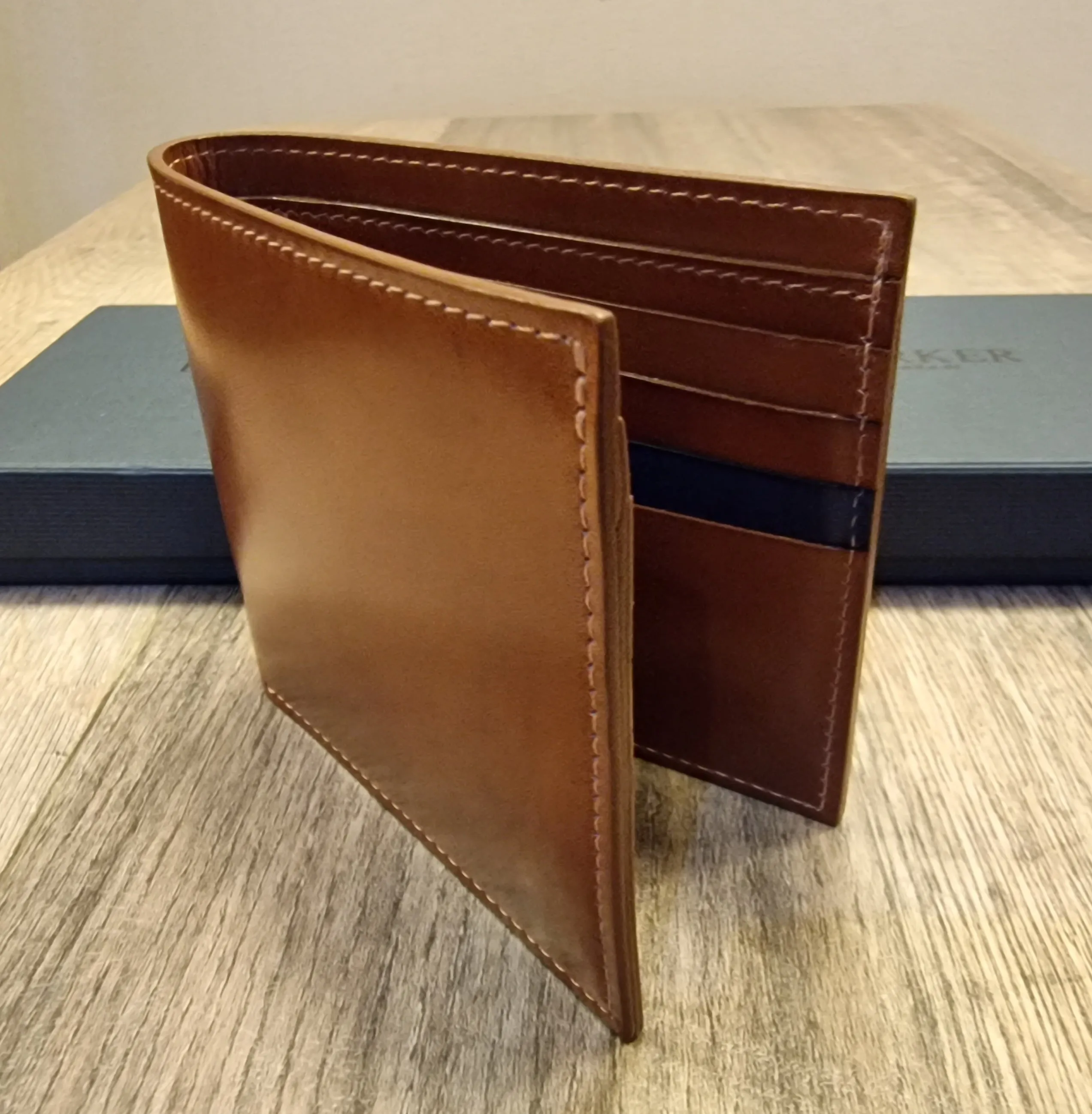 Barkers Shoes Bifold "One Stripe" Wallets