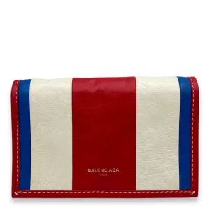 Bazar Crossbody Bag Multi-colour in Calfskin, Silver hardware