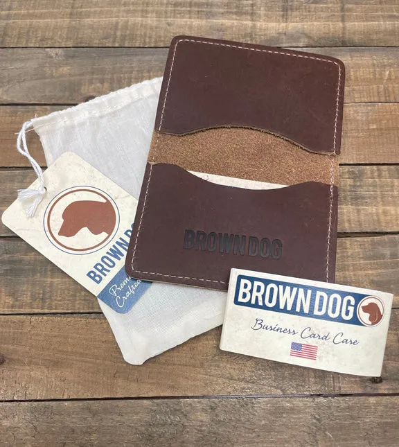 BD Leather Business Card Case