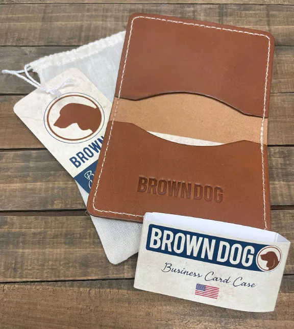 BD Leather Business Card Case