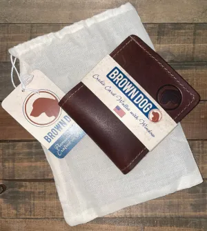 BD Leather Credit Card Wallet with Window