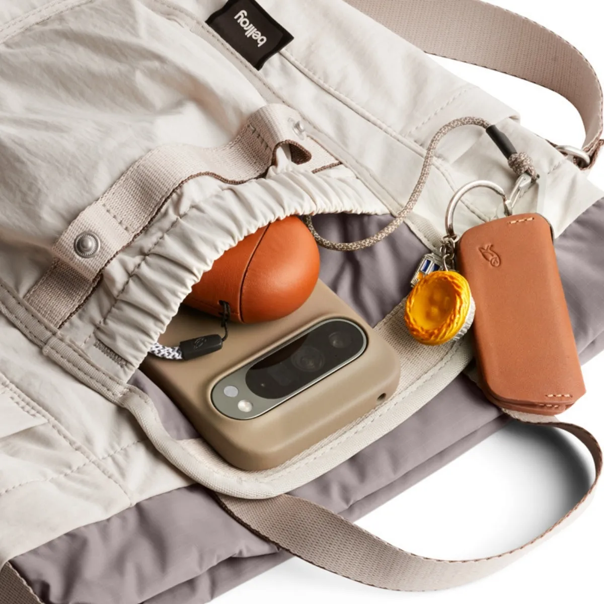 Bellroy Cinch Bucket Bag in Oat