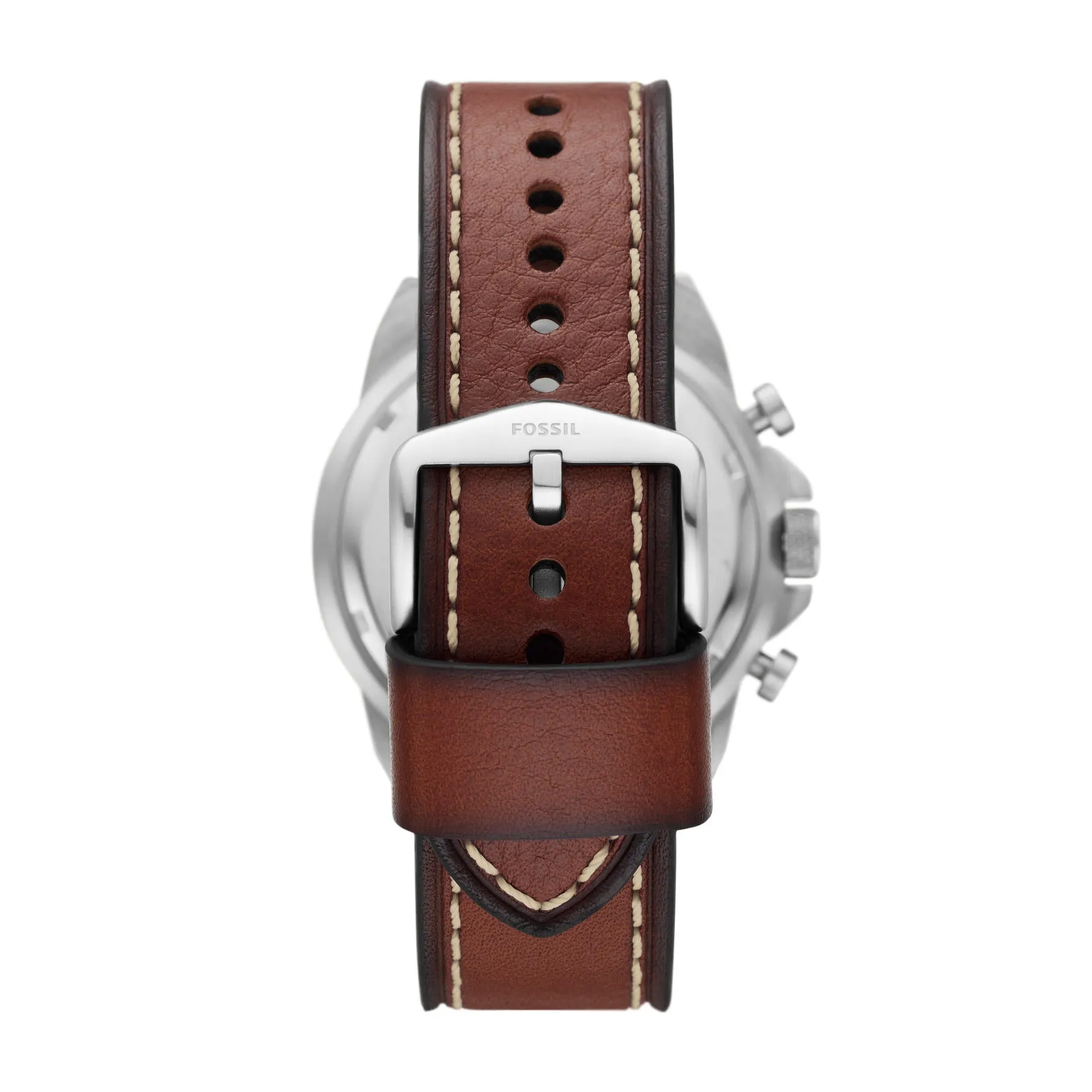 Bronson Chronograph Brown Leather Watch