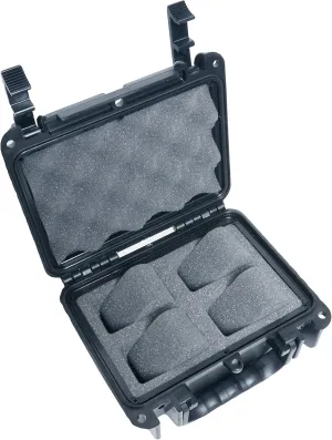Case Club 4 Watch Carry Case - Organize & Protect Your Watch Collection in a Hard Shell, Waterproof, Travel & Storage Case - for Men's & Women's Watches of Various Sizes in a Padlockable Display Box