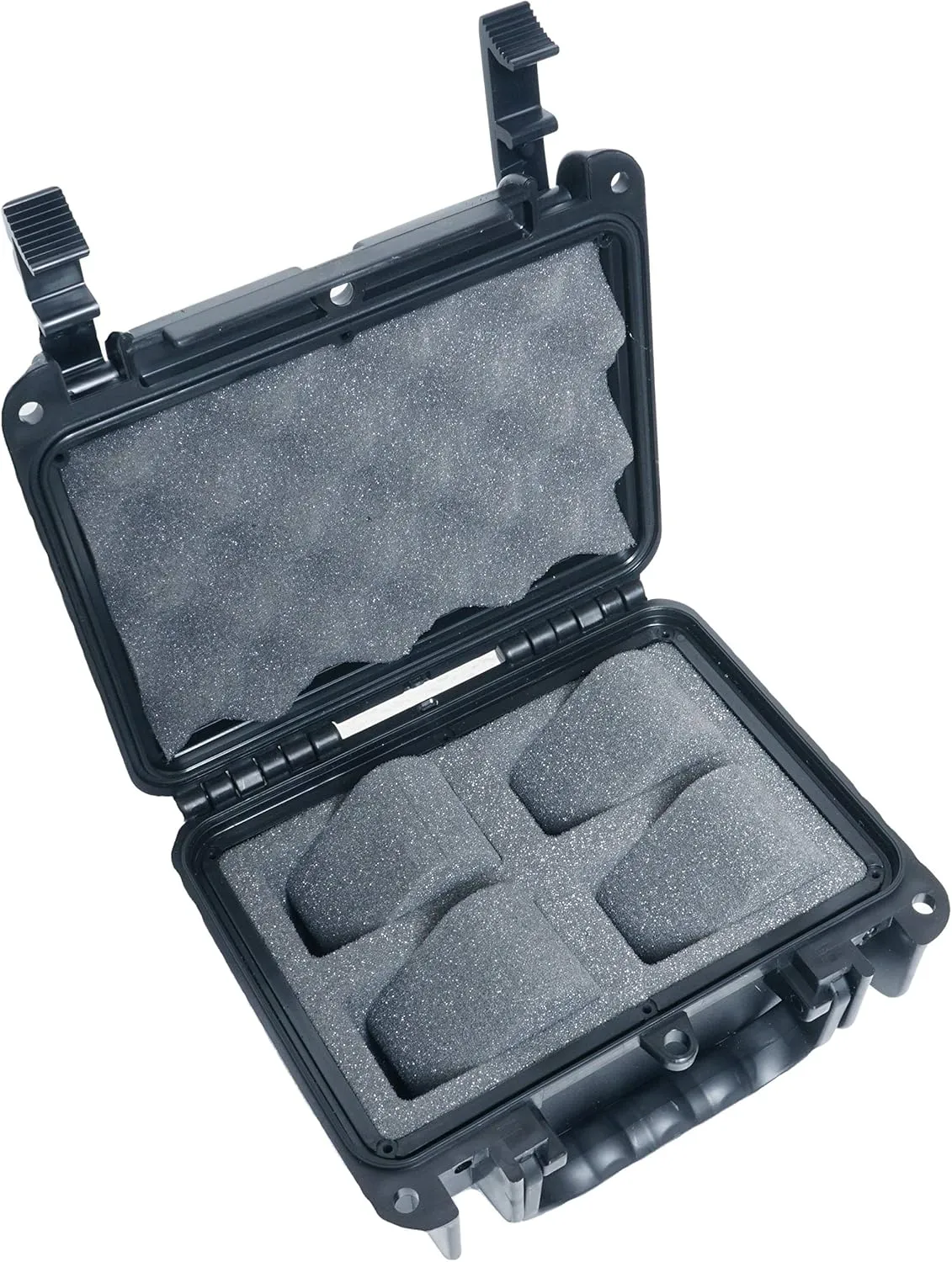 Case Club 4 Watch Carry Case - Organize & Protect Your Watch Collection in a Hard Shell, Waterproof, Travel & Storage Case - for Men's & Women's Watches of Various Sizes in a Padlockable Display Box