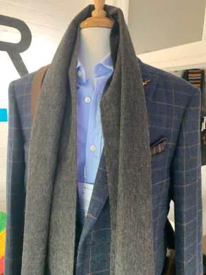 Cashmere Scarf in Charcoal