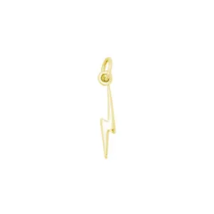 Charley Bolt Charm | Gold