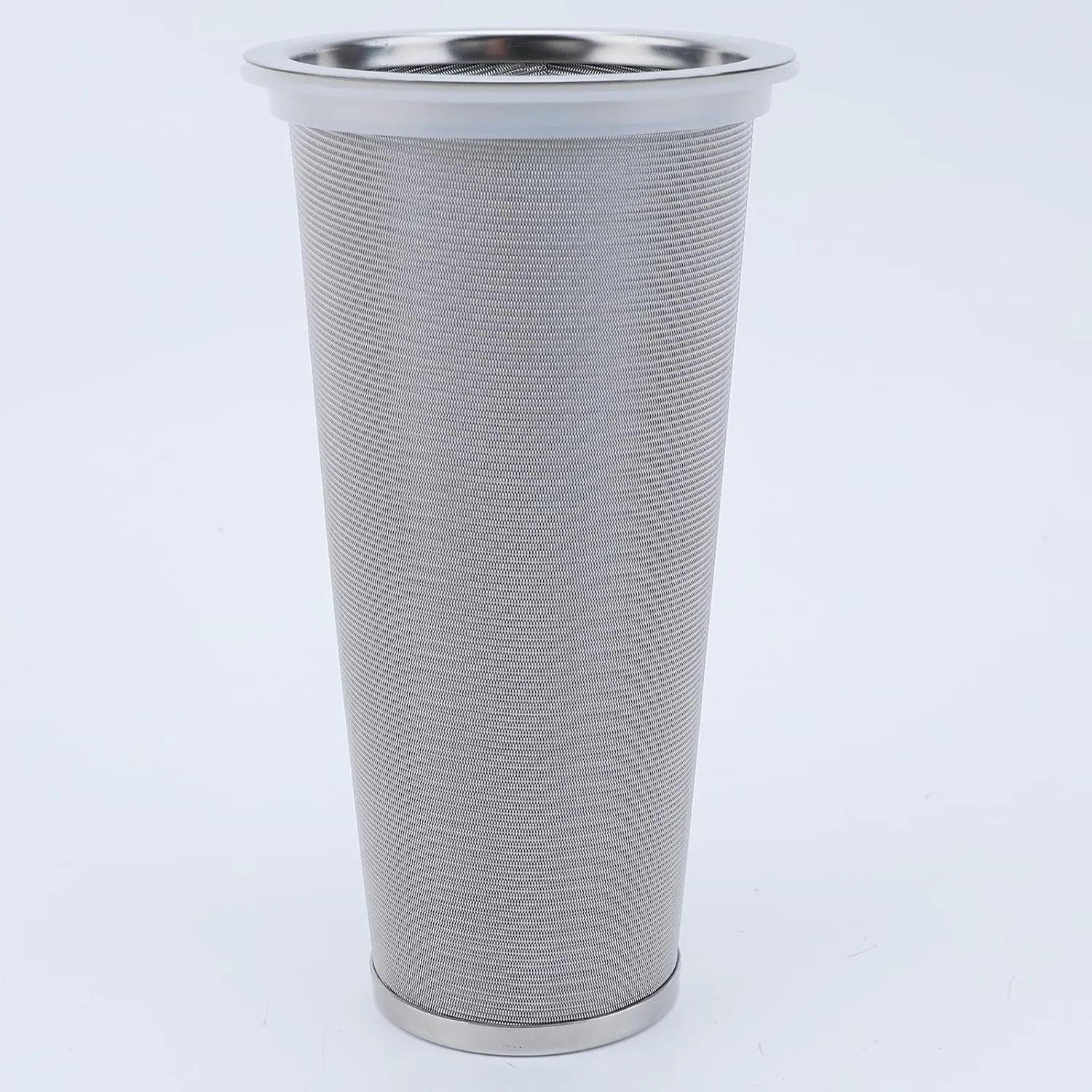 Fermus Cold Brew Coffee Filter for 32oz / 1Quart Wide Mouth Mason Jar Infuser 304 Stainless Steel Strainer with Seal Ring Design for Grounds Tea Fruit Coffee Filter (32 Ounces Mason Jar Filter)