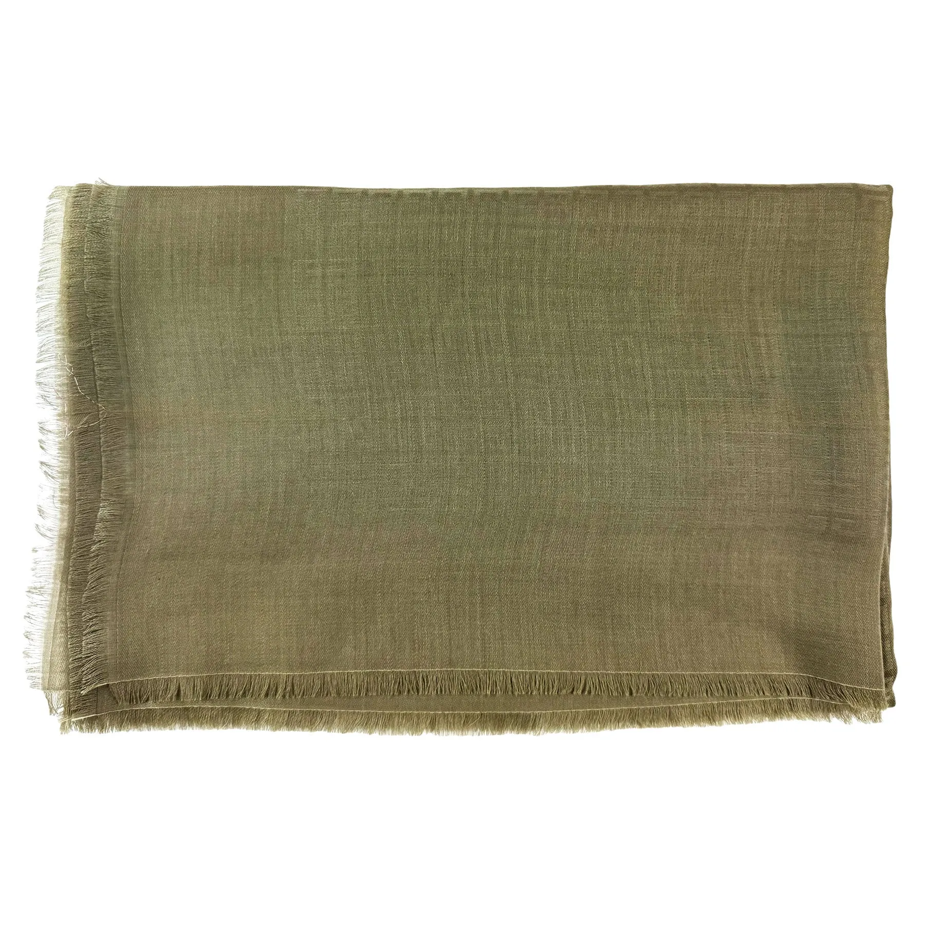 Givenchy Cashmere Scarf Taupe 4G Allover - Extra Large Square Shawl SALE