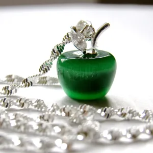 Green Apple  Necklace