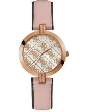 Guess GW0027L2 Pink Leather Strap Women Watches