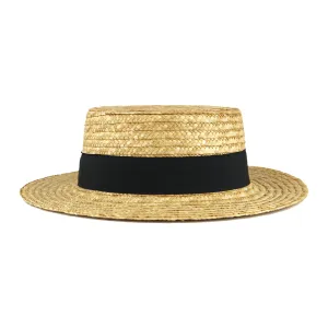 Hats Plus Caps Straw Boater