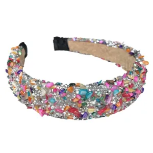 Headbands | All that Glitters Headband - Multi   Silver | Headbands of Hope