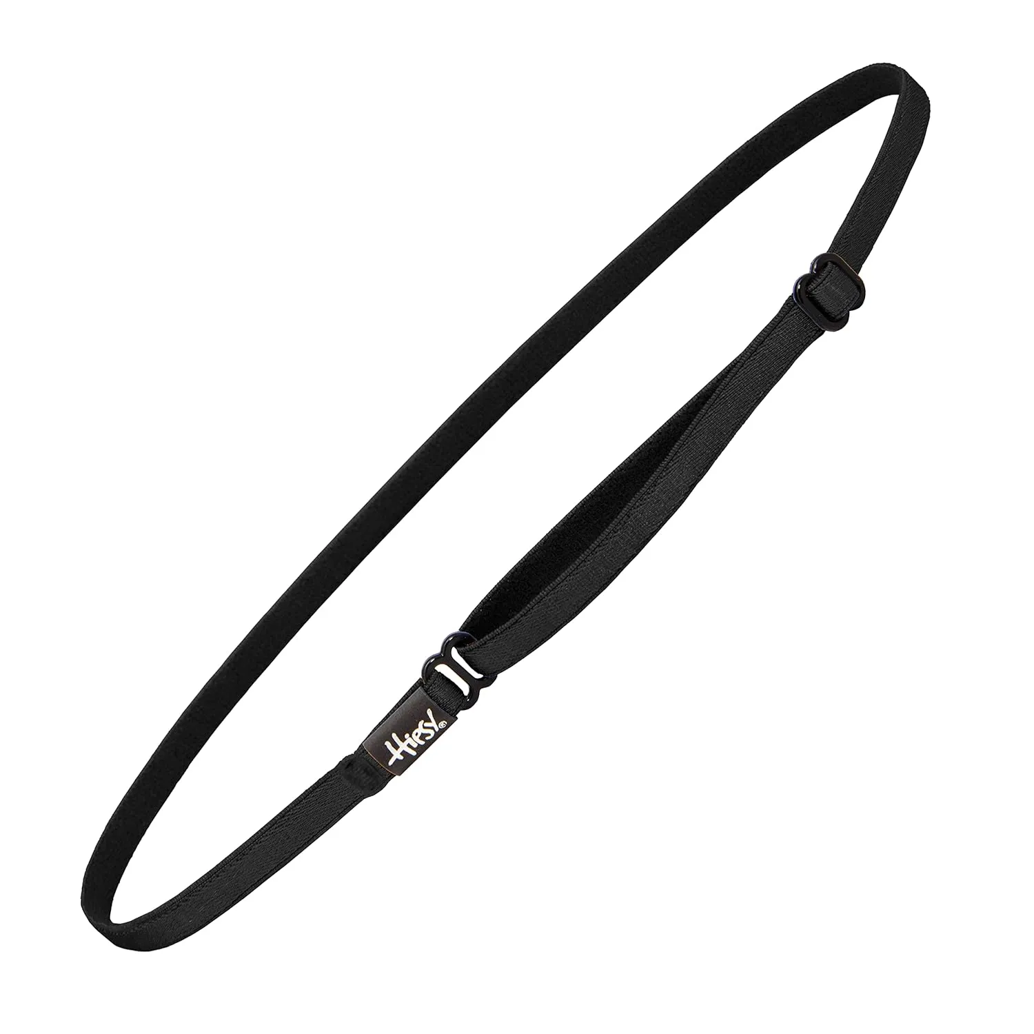 Hipsy Women's Elastic & Adjustable No Slip Running Headband Multi Pack (Black & Green Elastic 2pk)