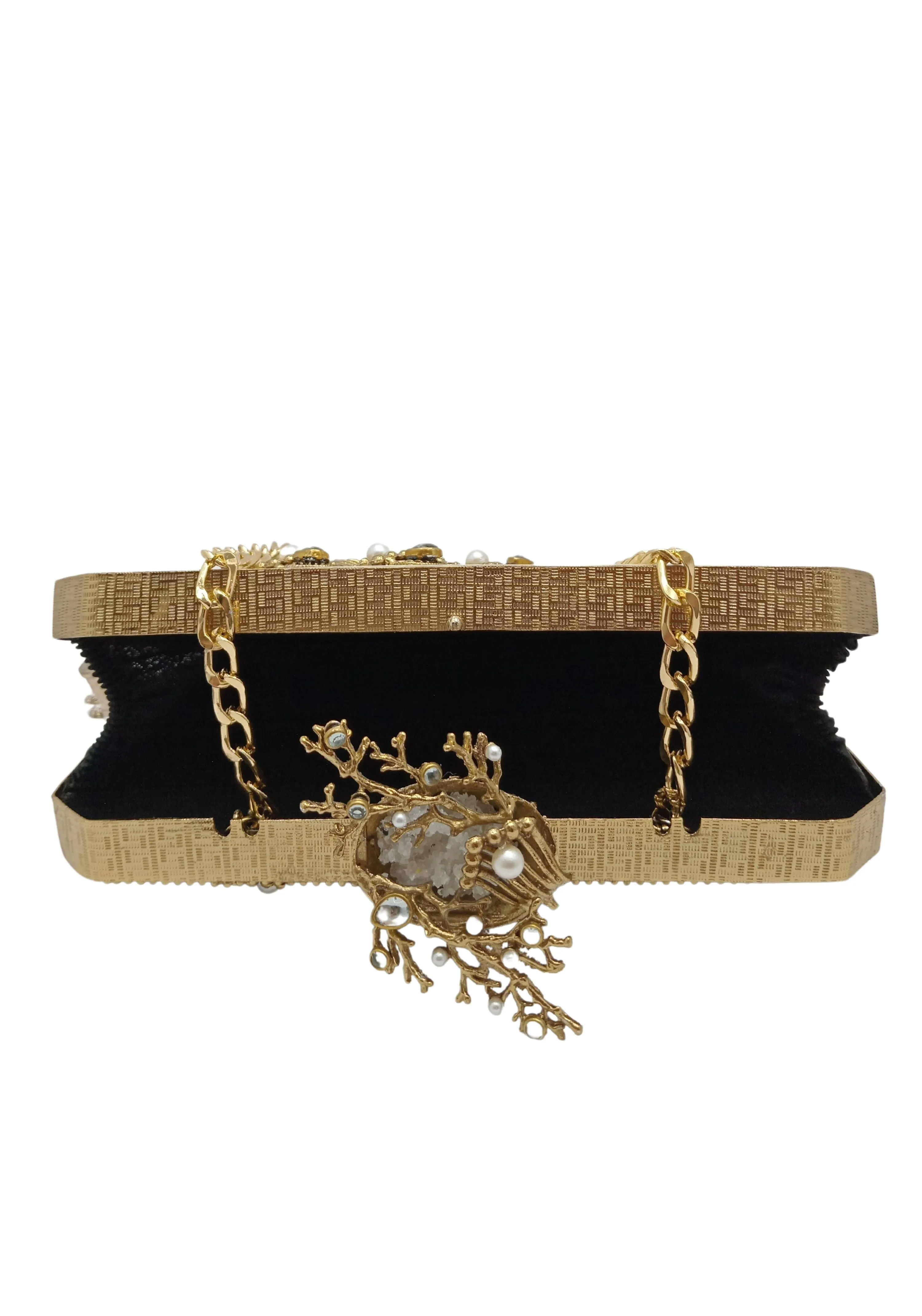 Ivory Luxury Clutch