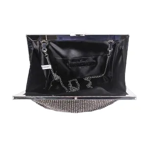 Lav-ish Coco Bling Black Evening Clutch