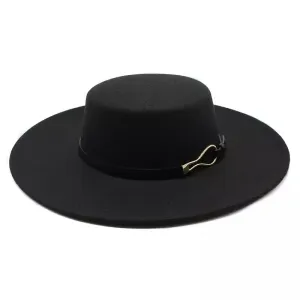Malmedy Wide Brimmed Cotton Boater Hat