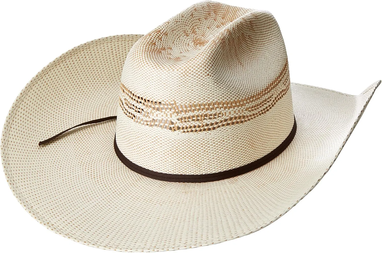 Men's 2-Tone Brown Bangora Maverick Cowboy Hat