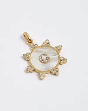 Pearl Gardenia Charm