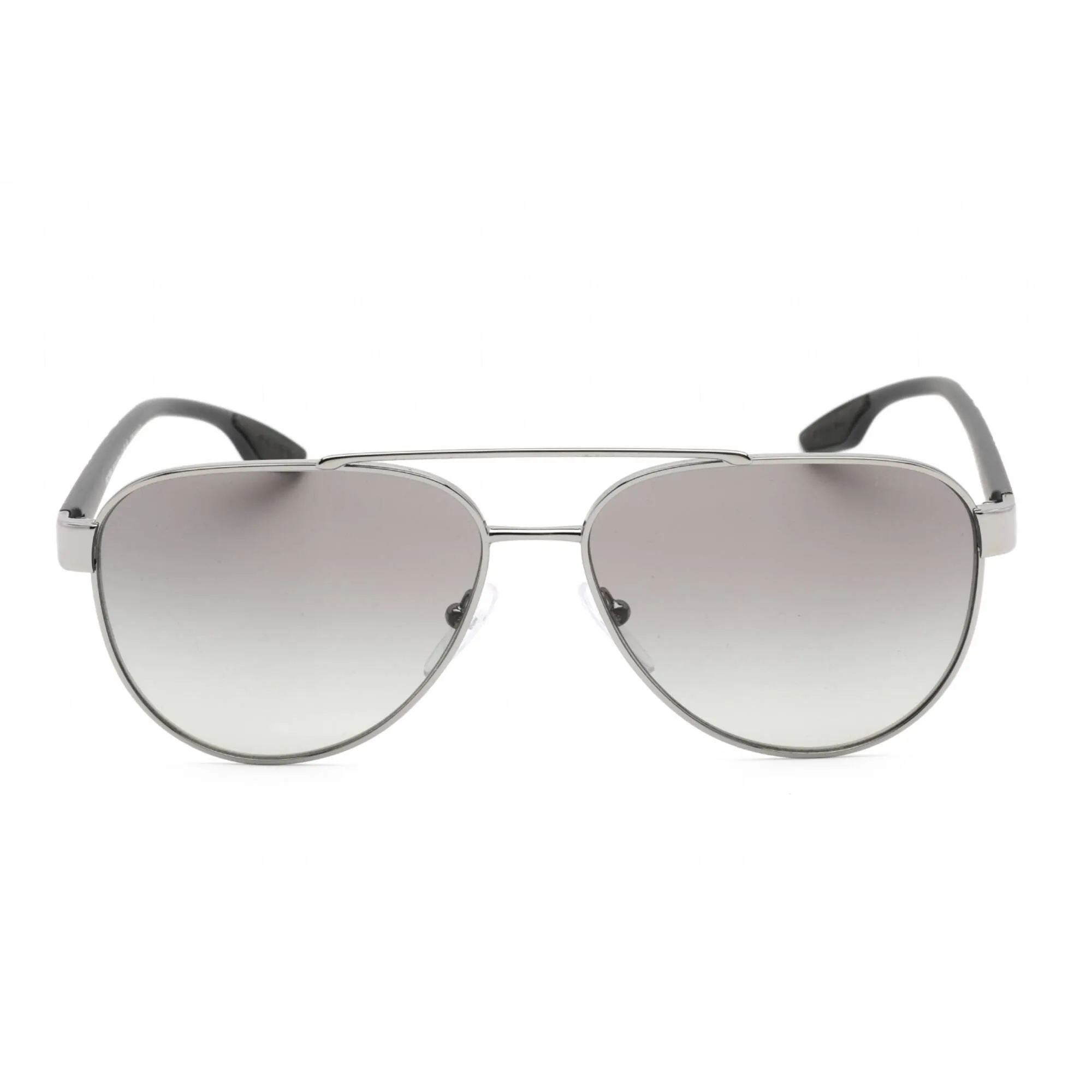Prada Sport Men's Sunglasses - Full Rim Gunmetal Aviator Frame | 0PS 54TS 5AV3M1