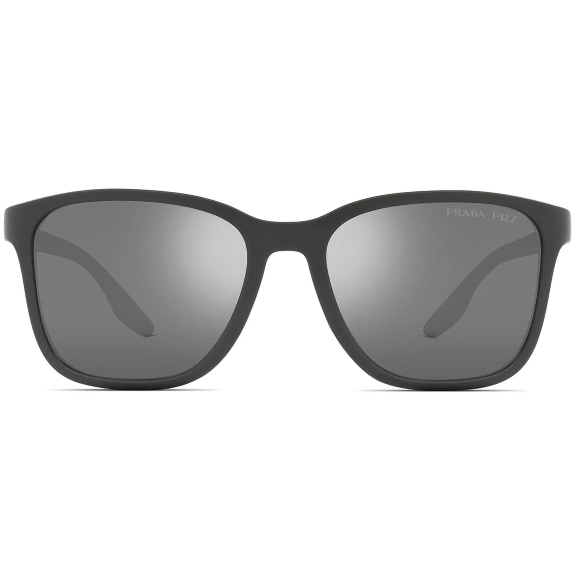 Prada Sport Men's Sunglasses - Linea Rossa Gray Rubber Square 0PS 02WS UFK07H