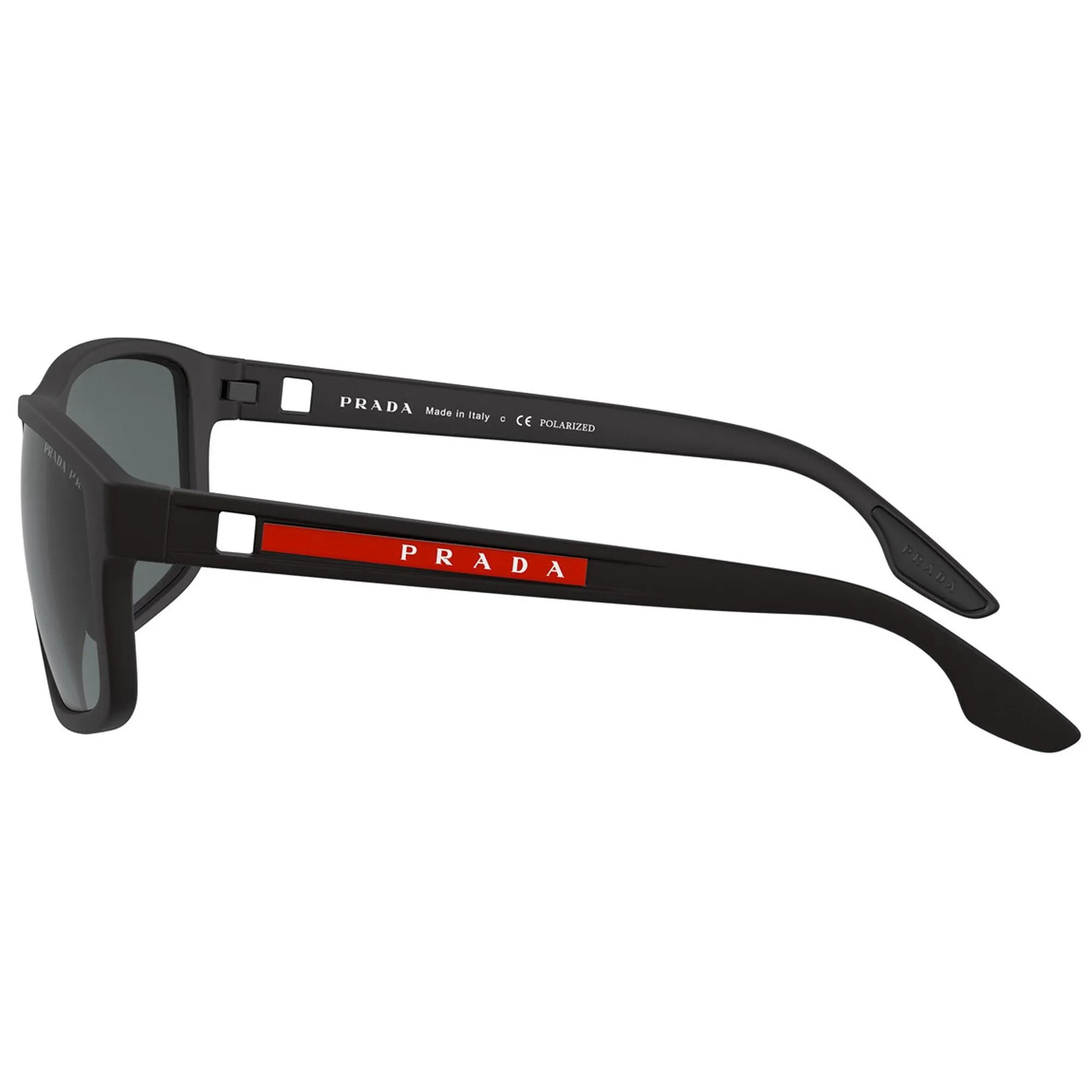 Prada Sport Men's Sunglasses - Linea Rossa Grey Lens Acetate Frame 0PS 02XS DG002G