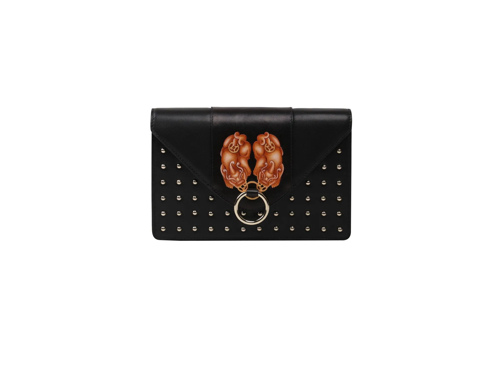 PX (PiXiu) Black Crossbody Clutch