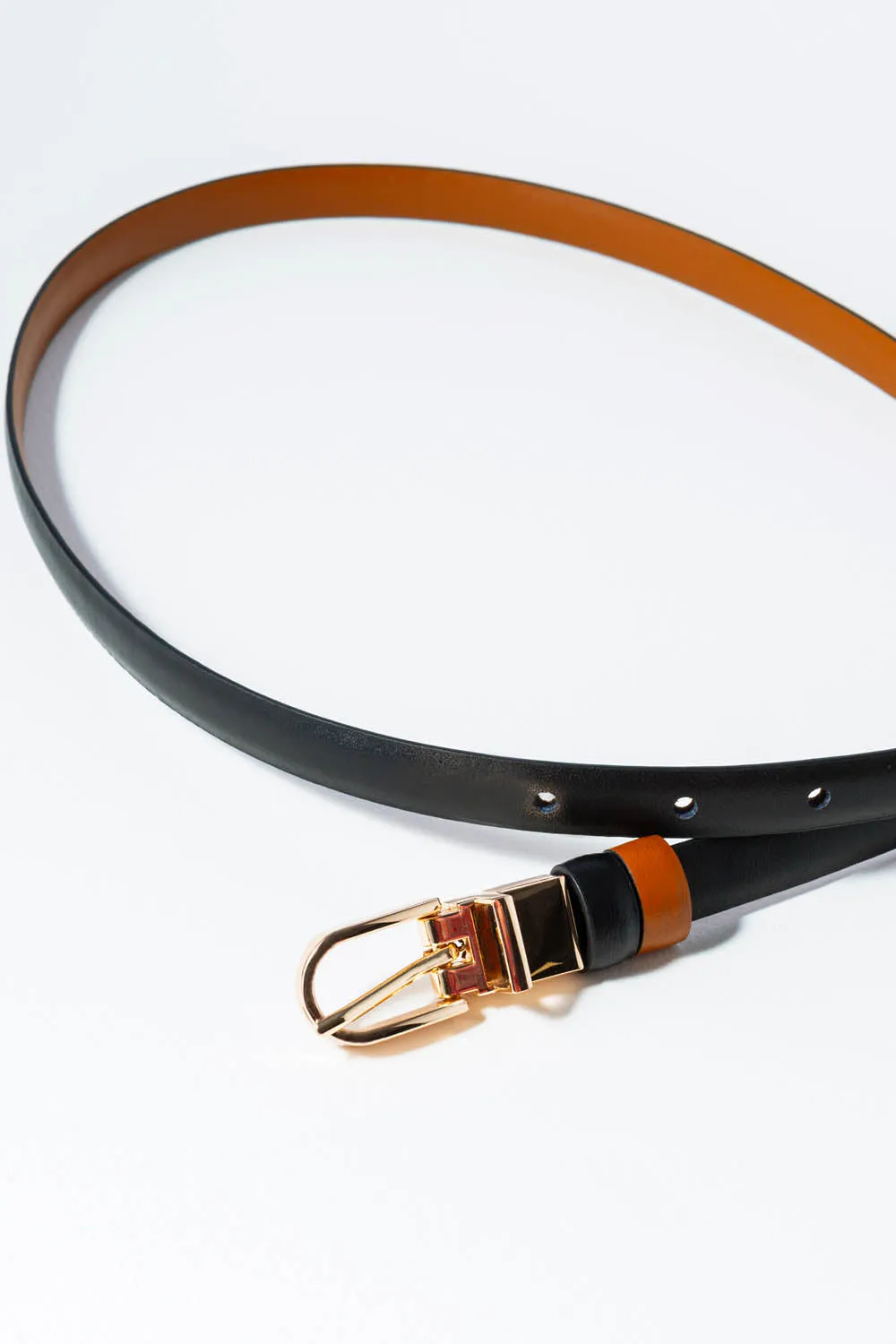 Reversible Leather Belt