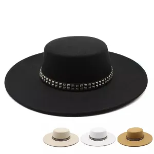 Savoie Vintage Cotton Boater Hat