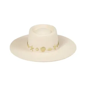 Seaside Boater (Ivory)