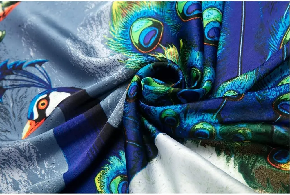 Silk Feeling Scarf Large Headscarf Fashion Sunscreen Hair Wraps Soft Neck Scarves for Women