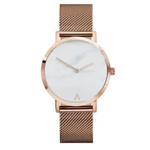 Simple minimalist Marble texture Quartz Watch