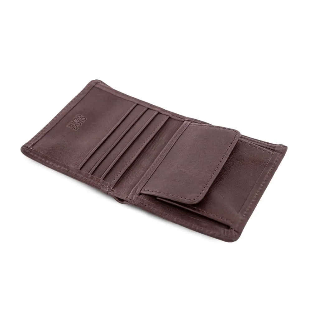 Skive Slim Wallet Brown