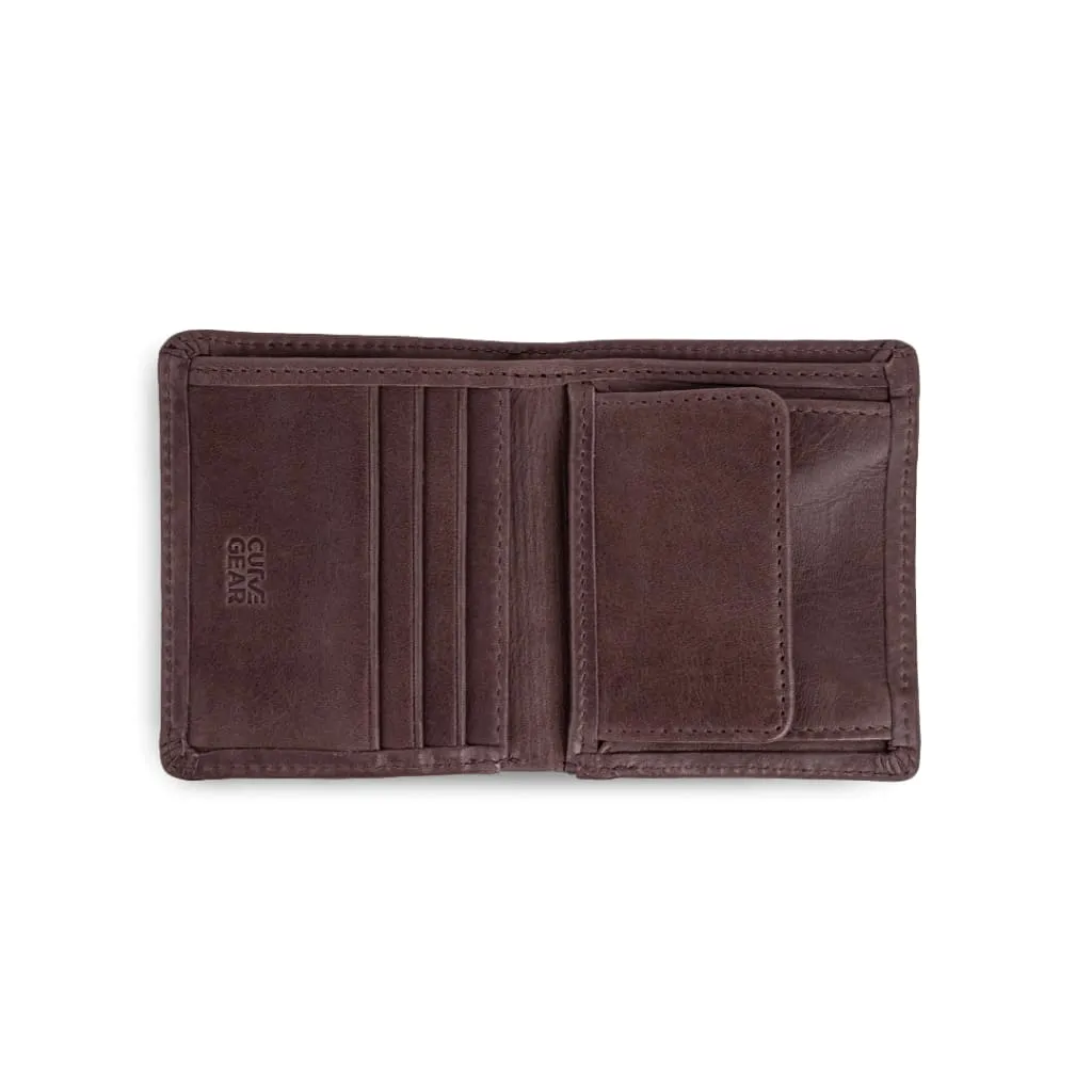 Skive Slim Wallet Brown
