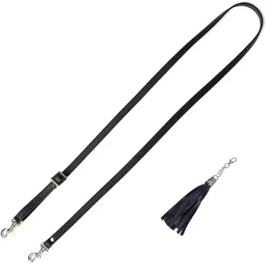 VanEnjoy Adjustable Genuine Leather Crossbody Straps Replacement - Width 1/2, Length 25-51