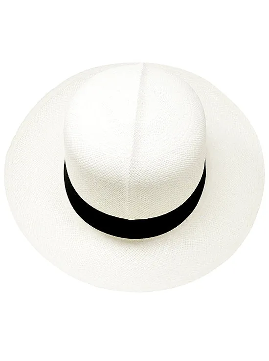 White Panama Hat for Women - Optimo Hat