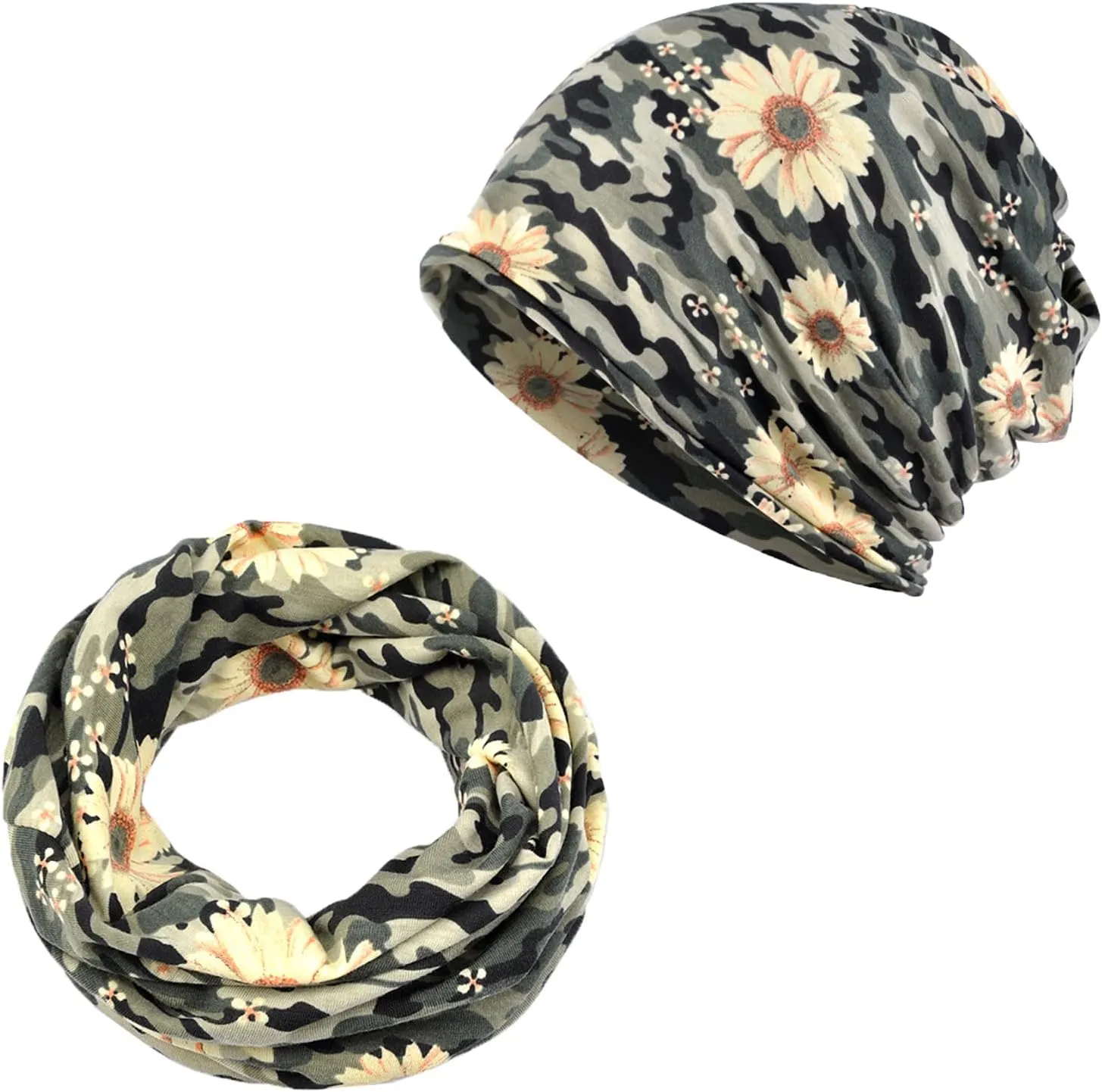 Women's Baggy Casual Chemo Beanie Hats Headwear Caps