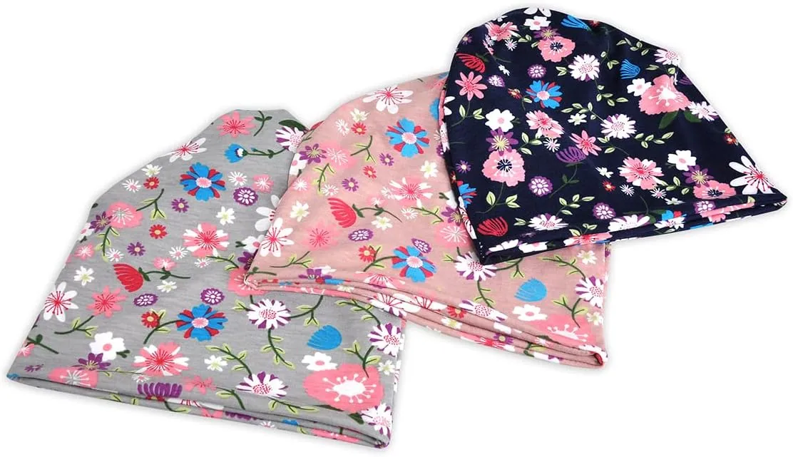 Women's Baggy Casual Chemo Beanie Hats Headwear Caps